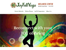 Tablet Screenshot of joyfull-yoga.com